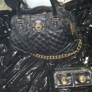 Authentic Marc Jacobs Quilted black bag